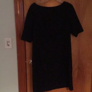 Black Dress crochet/lace look.